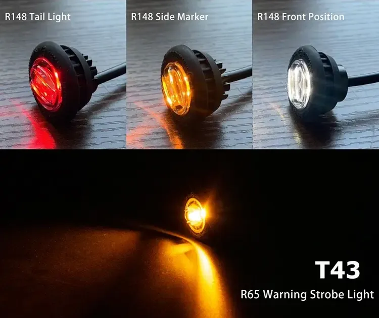 Nuova innovazione luminosa, spia integrata con la luce di posizione