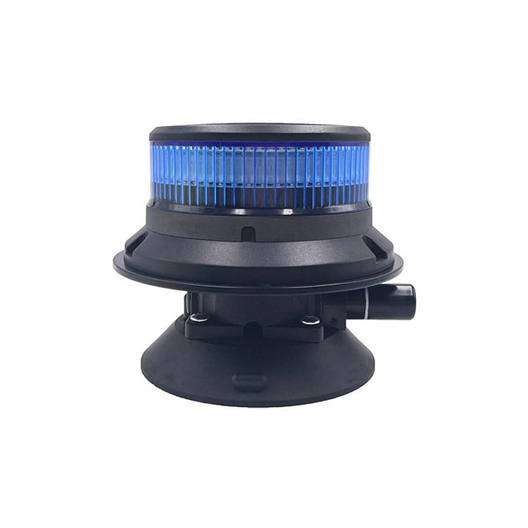 Faro lampeggiante a LED con aspirazione sotto vuoto